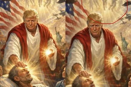 چرا تصویر دستکاری‌شده در حساب ترامپ جنجالی شد؟