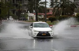 در یک روز به اندازه ۲ سال در کیش باران بارید!