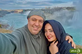 ویدئو | سورپرایز جالب علی اوجی با مجسمه همسرش، نرگس محمدی