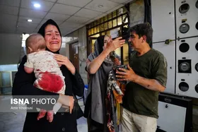 تصاویر‌ | زخمی شدن کودکان و غیرنظامیان در حمله اسرائیل به تهران