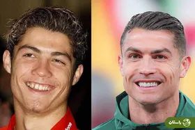 (عکس) تونل زمان: گذشته تا امروز کریستیانو رونالدو ؛ از جوجه اردک زشت تا فوتبالیست میلیاردر خوش‌تیپ و جذاب