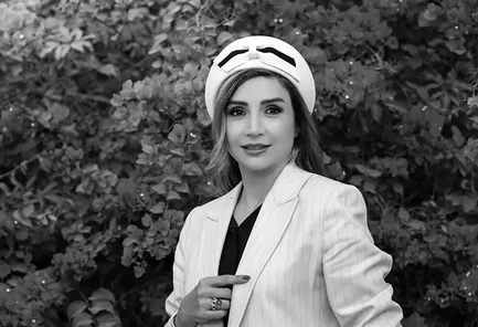 عکس کریسمسی آرزو سریال «آنام» در دبی