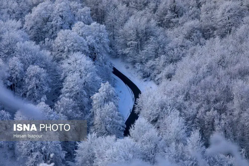 سوادکوه در برف