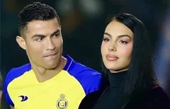 (ویدئو) رفتار سرد جورجینا با کریستیانو رونالدو در مراسم گلوب ساکر؛ ماجرا چیست؟