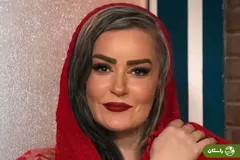 (تصاویر) استایل خاص و شیک نعیمه نظام دوست با پیراهن قرمز