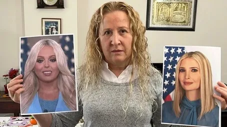 زن ترکیه‌ای: «ترامپ» پدر من است؛ من شبیه خواهرم «ایوانکا» هستم!