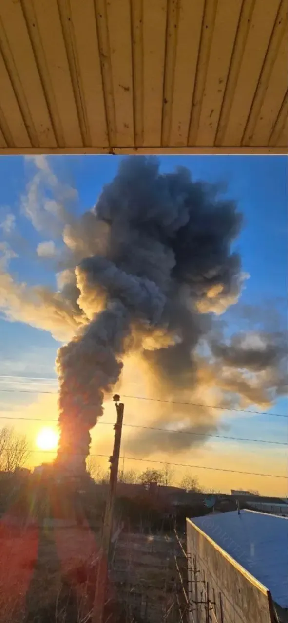 آتش سوزی کارخانه کاله در آمل