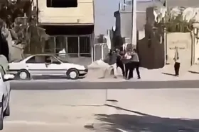 تصاویر خشن و شوکه‌کننده از یک دعوای خانوادگی بر سر مهریه در مشهد + توضیحات پلیس