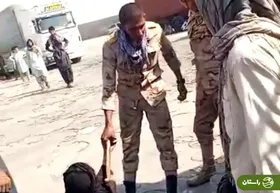 (ویدئو) دستگیری سربازی که یک پیرزن را در هیرمند کتک زد