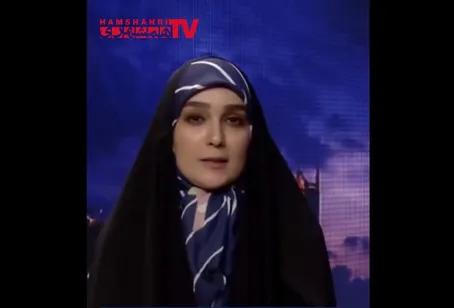 (ویدئو) پیام انگلیسی مجری زن تلویزیون به رهبران آمریکا و اروپا