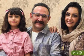 عکس |‌ قاب نوروزی هدایت هاشمی بازیگر نقش اوس‌موسی در پایتخت و همسر و دخترش