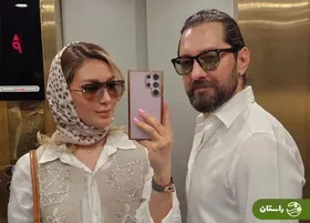 تصاویری زیبا از بهرام رادان و پسرش