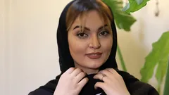 (عکس) تیپ متفاوت نیلوفر پارسا در کنار همسرش