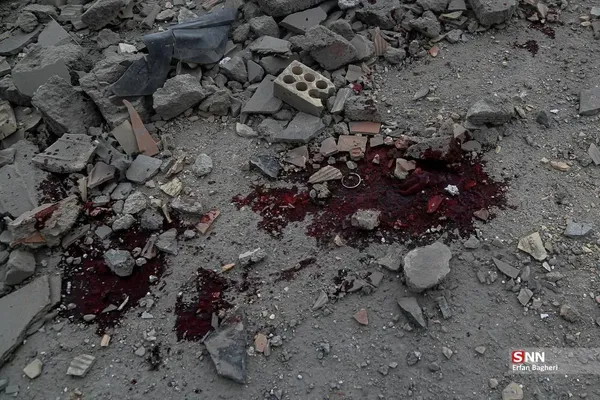 خسارات حمله به خیابان مطهری