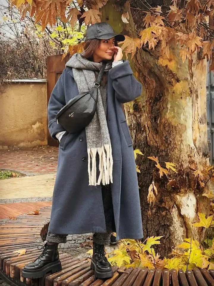 یلدا عباسی در استایل زمستانی