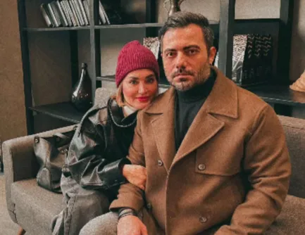 (عکس) سولماز حسینی بازیگر نقش تارا در سریال شغال  همراه با برادرش