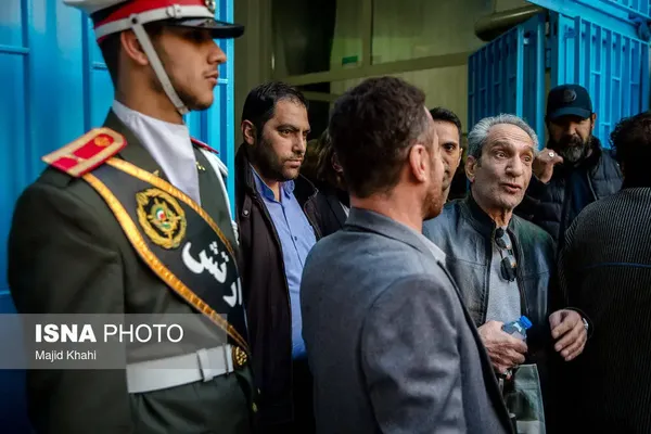 بازیگران پیشکسوت در مراسم یادبود عنایت بخشی