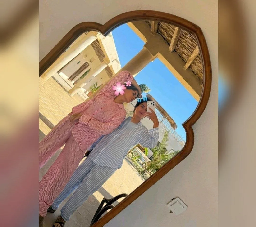 سفر الناز شاکردوست به جنوب با خواهرش