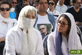 (ویدئو) گریه ستاره اسکندری شهاب حسینی در سوگ ناصر تقوایی