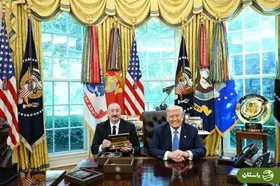 عکس | هدیه عجیبی که ترامپ به الهام علی‌اف داد!