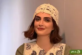 (عکس) استایل جذاب الناز ملک، سیما سریال «زخم کاری» پشت صحنه یک تئاتر