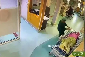 ویدئو | لحظه سکته پزشک مشهدی در حین طبابت