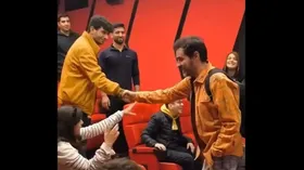 (ویدئو) دیدار صمیمی شهاب حسینی با جوانان مبتلا به اوتیسم