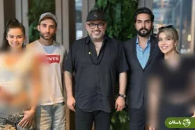 عکس رضا رشیدپور با شرکت کنندگان «عشق ابدی» جنجال به پا کرد‍!