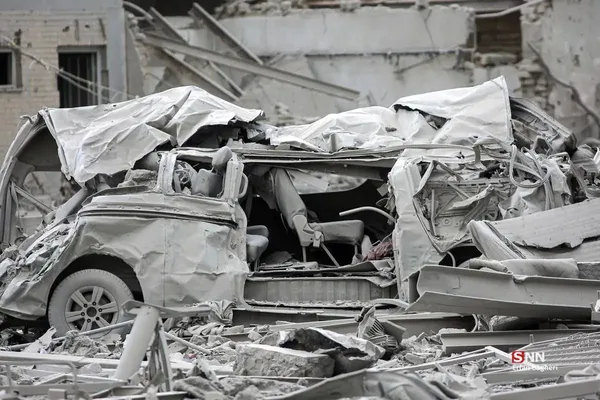 خسارات حمله به خیابان مطهری