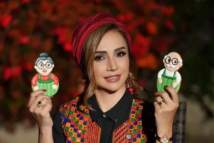 (عکس) جشن یلدای متفاوت شبنم قلی خانی در دبی