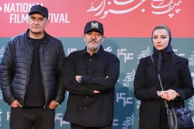 (عکس) مهران غفوریان و محیا دهقانی در فتوکال فيلم سینمایی «غوطه ور»