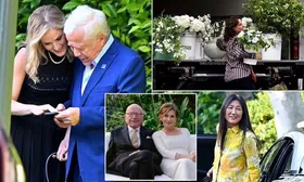 عکس |‌ روپرت مرداک، غول رسانه‌‌ در ۹۲ ساله برای پنجمین بار ازدواج کرد