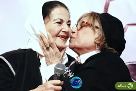 تصاویر | دیدار صمیمانه گوهر خیراندیش و پوری بنایی در ۷۰ و ۸۴ سالگی