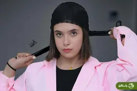 تصاویر | ژست‌های نفس بازغی در پشت صحنه نمایش صلح عباس آباد