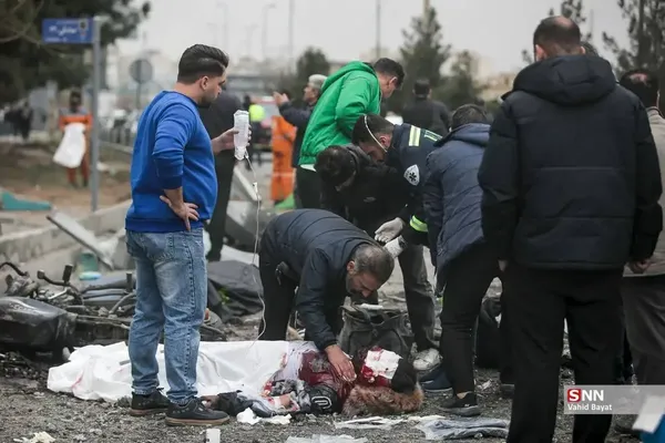 حمله موشکی به اتوبان شهید باقری تهران