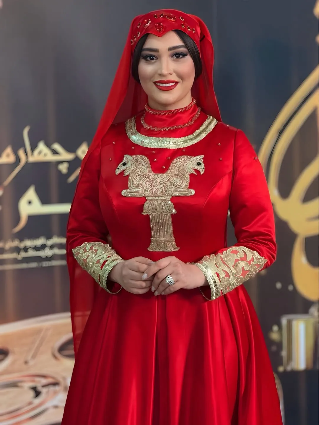 استایل ساغر استاد شریف در جشن حافظ