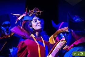 ویدئو | الیکا عبدالرزاقی در در اتاق گریم نمایش «شاه لیر»