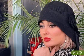 (عکس) سلفی خیابانی الهام حمیدی با استایلی متفاوت