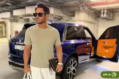 تصاویر جدید محمدرضا گلزار با ماشین و ساعت لوکسش وایرال شد