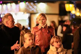 تصاویر | پوشش زمستانی غیررسمی شاهدخت موناکو