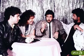 عکس | تونل زمان؛ خواننده‌های موسیقی پاپ ایران در یک قاب؛ اندی، ستار، شهبال، داریوش و شهرام؛ دهه ۵۰