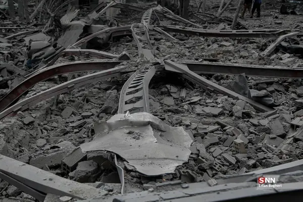 خسارات حمله به خیابان مطهری