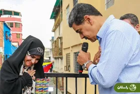 عکس | دیدار خبرساز سحر امامی با نیکولاس مادورو، رئیس‌جمهور ونزوئلا