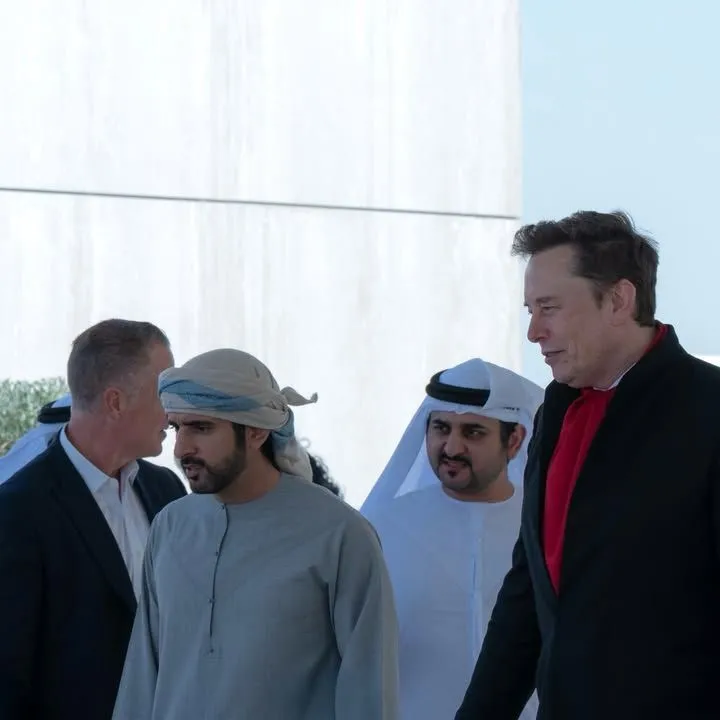 سفر ایلان ماسک به دبی