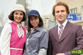 عکس | شیرین (مهسا حجازی) و امیر (هوتن شکیبا) شاد و خندان در پشت صحنه «تاسیان»