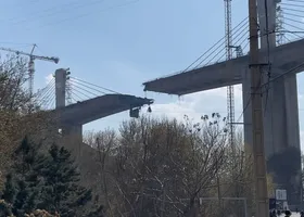 (عکس) حمله هوایی به پل B۱ کرج