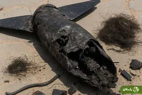 عکس | انهدام پهپاد اسرائیلی بدست سامانه‌های پدافندی در همدان