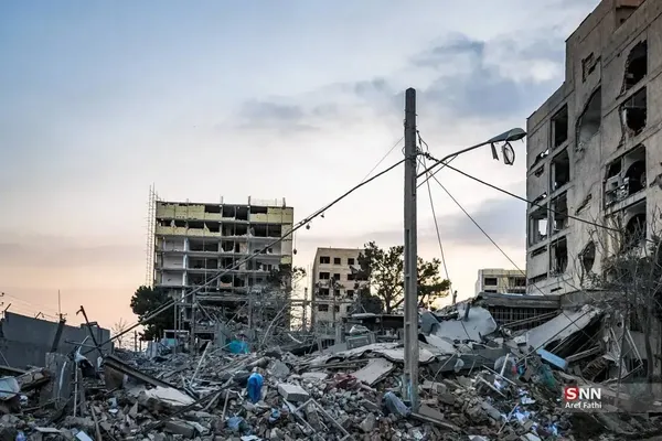 حمله هوایی به مناطق مسکونی در محمدشهر کرج