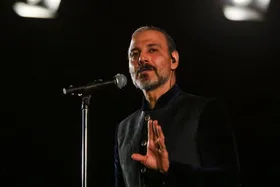 علیرضا قربانی در شب آخر «ایرانم» در تهران: دوری از شما غمی است بر دل ما