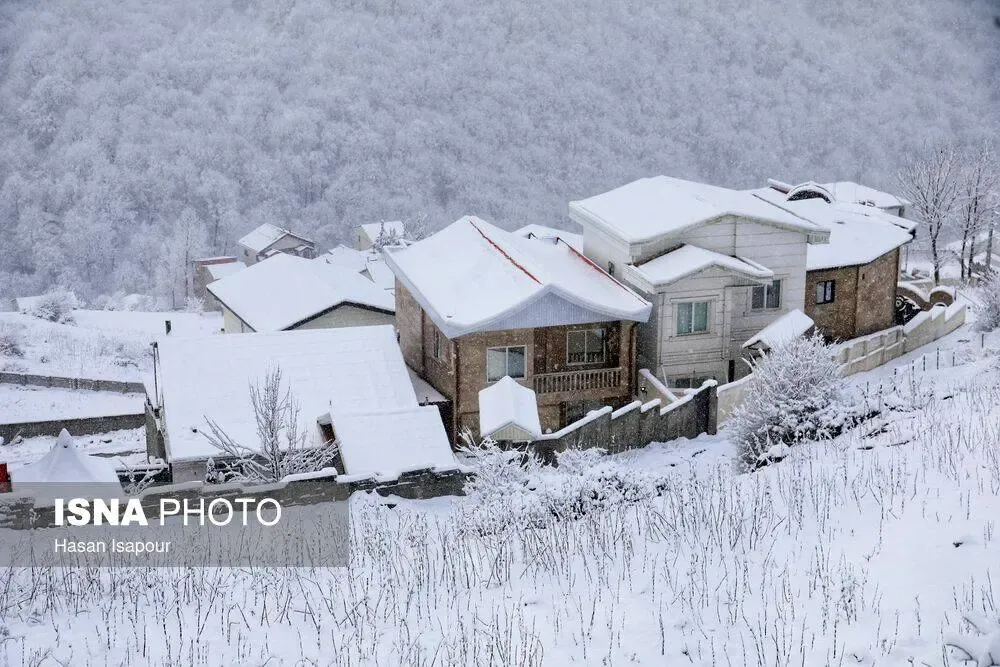 سوادکوه در برف